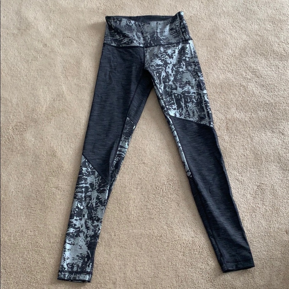 Lululemon 🍋 wunder under hr tight se foil 4